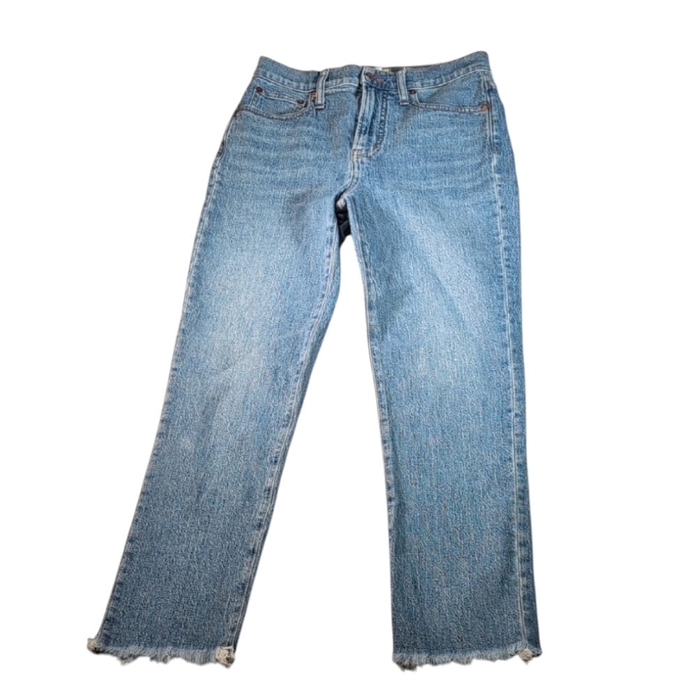 Madewell Perfect Vintage Jean Frayed Hem Size 26